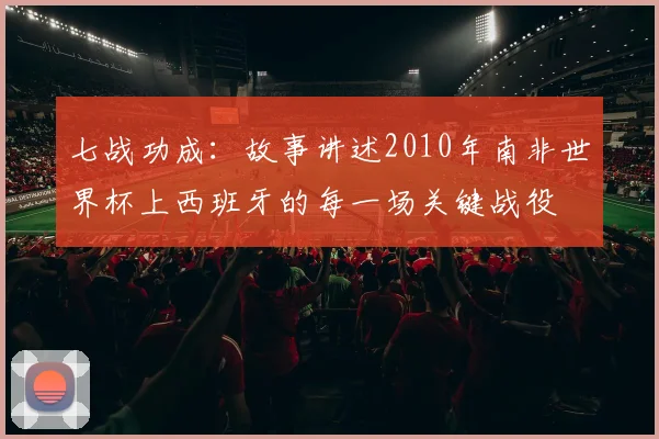 七战功成:故事讲述2010年南非世界杯上西班牙的每一场关键战役